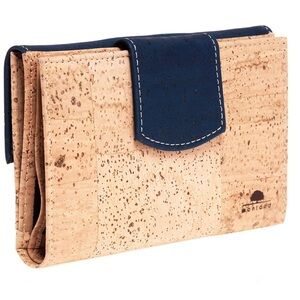 Montado Cork Vegan Wallet Card Passport ID Holder Travel